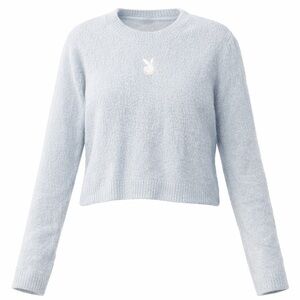 PLAYBOY Light Blue Crew Neck Sweater